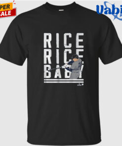 Ben Rice Rice Rice Baby Baseball T-Shirt