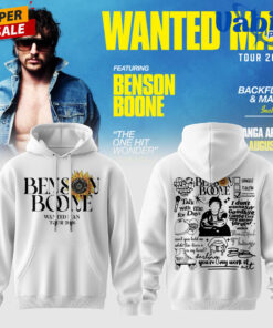 Benson Boone: Wanted Man Tour 2026 Hoodie