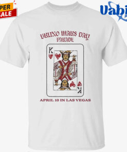 Bruno Mars Day Parade On April 10 In Las Vegas The Romantic Tour 2026 Shirt