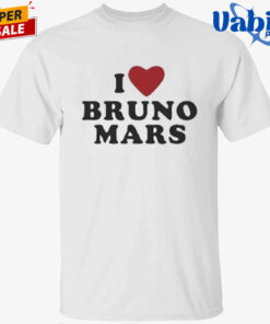 Bruno Mars I Heart Bruno Mars T-Shirt