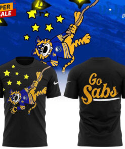 Buffalo Sabres Blue Gold Go Sabs Tee
