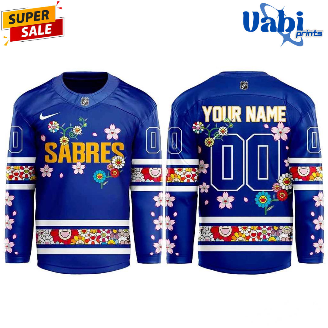 Buffalo Sabres x Takashi Murakami Customize Hockey Jersey Buffalo Sabres x Takashi Murakami Customize Hockey Jersey