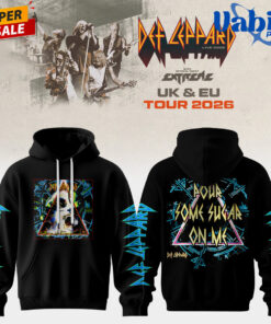Def Leppard 2026 UK & EU LIVE Special Hoodie