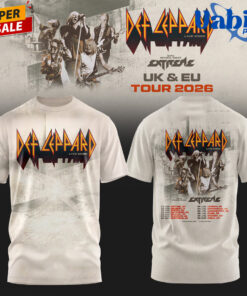 Def Leppard 2026 UK & EU LIVE Special T-Shirt