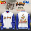 Def Leppard 2026 World Tour Exclusive Varsity Jacket – Black