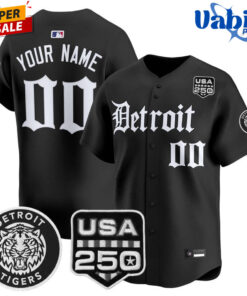 Detroit Tigers ‘Gothic Edition’ x USA 250th Anniversary Customize Baseball Jersey