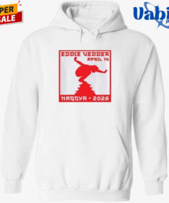 Eddie Vedder 14 2026 Show Merch Nagoya Japan Concert Shirt