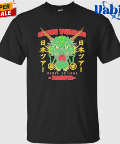 Eddie Vedder 2026 Dragon Event Tee For Nagoya Japan At Forest Hall On April 14th 2026 Shirt