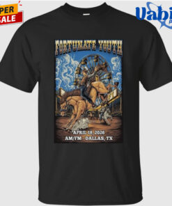 FORTUNATE YOUTH Poster Apr 18 2026 Dallas, TX Tour T-Shirt