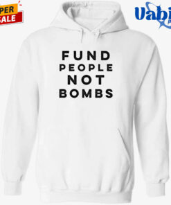 Fund People, Not Bombs Shirt Protesters Demand Senators Block Sale of Weapons to Israel Shirt