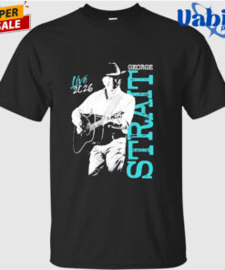 George Strait Live 2026 Texas And South Carolina Merch Spring Tour T-Shirt