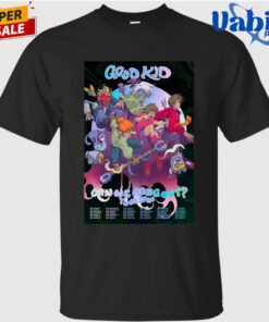 Good Kid Can We Hang Out Tour 2026 Dates Poster T-Shirt