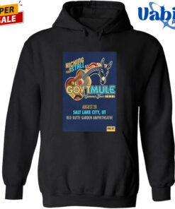 Gov’t Mule Aug 20 2026 Red Butte Garden Salt Lake City Utah Tour Poster Shirt