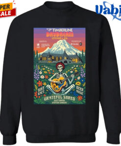 Grateful Shred Timberline Daydream Sept 6 2026 Mount Hood Oregon Concert Poster Shirt 3.jpg