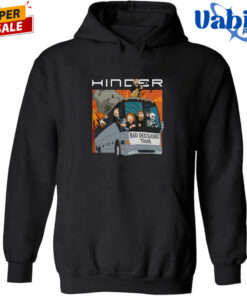 Hinder Bad Decisions 2026 Tour Shirt