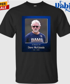 In Memory Of Dave Mcginnis 1951 2026 Shirt