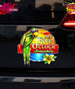 Jimmy Buffett Margaritaville Premium Car Name Badge