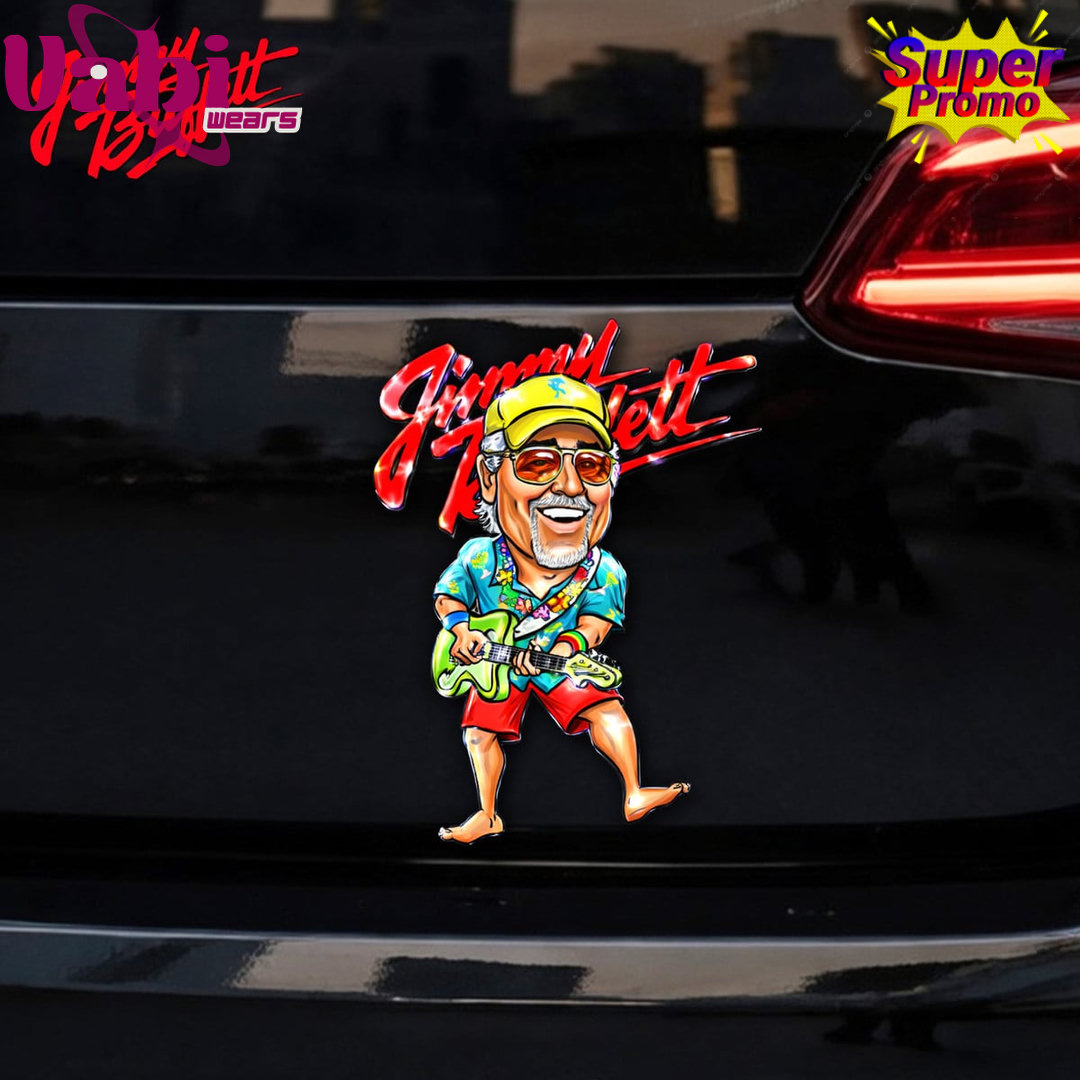 Jimmy Buffett Margaritaville Premium Car Name Badge Jimmy Buffett Margaritaville Premium Car Name Badge