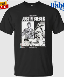 Justin Bieber Greatest Hits Collage T-Shirt