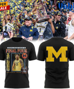 Michigan Wolverines Men’s Basketball Campus Ink Yaxel Lendeborg Final T-Shirt