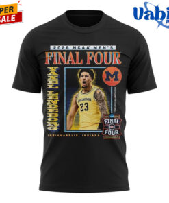 Michigan Wolverines Men’s Basketball Campus Ink Yaxel Lendeborg Final T-Shirt