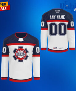 Milwaukee Admirals First Responders 2026 Night Customize Hockey Jersey