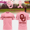 Oklahoma Sooners Softball Pink Game Tee