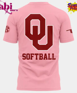 Oklahoma Sooners Softball Pink Game Tee 3.jpg