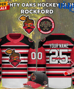 Rockford IceHogs Rockford Mighty Oaks 2026 Customize Hockey Jersey