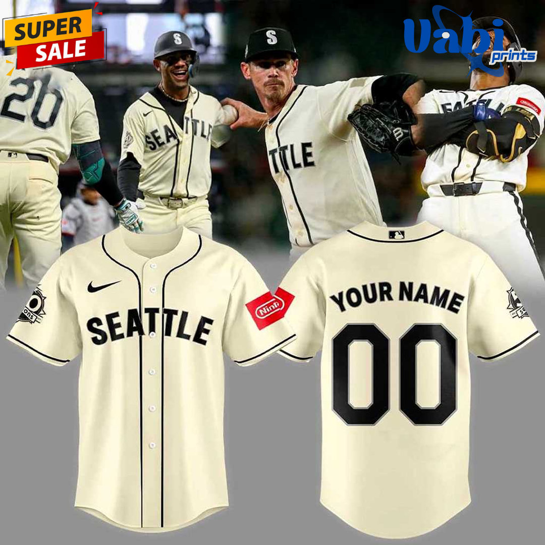 Seattle Mariners New Steelheads for Legacy Customize Baseball Jersey Seattle Mariners New Steelheads for Legacy Customize Baseball Jersey