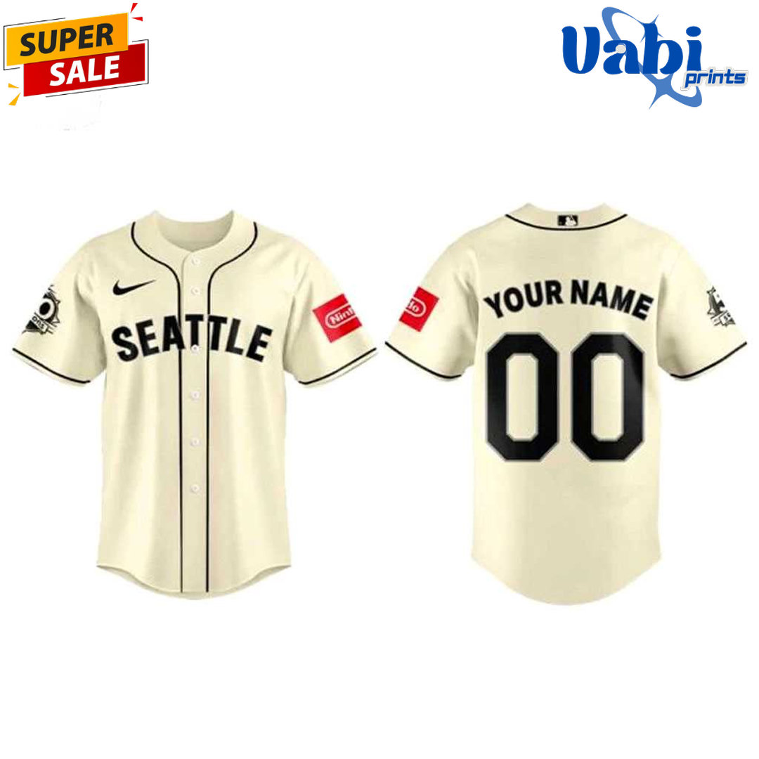 Seattle Mariners New Steelheads for Legacy Customize Baseball Jersey Seattle Mariners New Steelheads for Legacy Customize Baseball Jersey