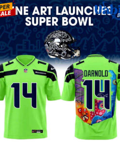 Seattle Seahawks Fine Art Launches Super Bowl LX Football Jersey Seattle Seahawks Fine Art Launches Super Bowl LX Football Jersey