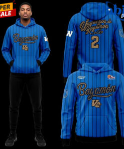Vaqueros de Bayamon 2026 Another Win Striped Version Hoodie