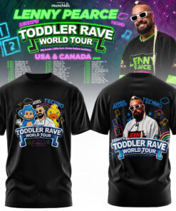 Lenny Pearce Toddler Rave World Tour Limited 3D T-shirt Lenny Pearce Toddler Rave World Tour Limited 3D T-shirt