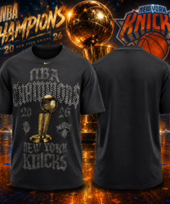 New York Knicks Champions NBA Era 2026 Edition 2D T-shirt