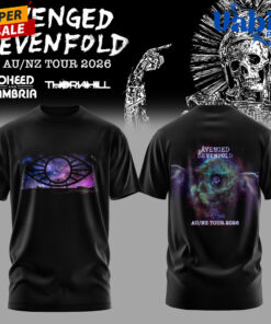 Avenged Sevenfold Australia/New Zealand Tour 2026 Limited 3D T-shirt