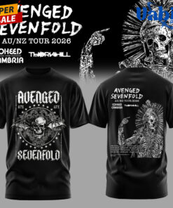 Avenged Sevenfold Australia New Zealand Tour 2026 Limited 3D T shirt 3.jpg