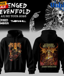 Avenged Sevenfold Australia/New Zealand Tour 2026 Limited Hoodie Avenged Sevenfold Australia/New Zealand Tour 2026 Limited Hoodie
