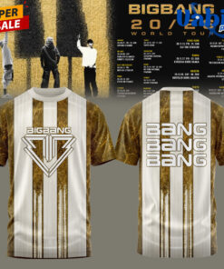 BIGBANG 2026 WORLD TOUR Limited Edition 3D T-shirt BIGBANG 2026 WORLD TOUR Limited Edition 3D T-shirt