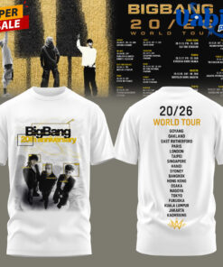 BIGBANG 2026 WORLD TOUR Limited Edition 3D T-shirt