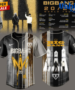 BIGBANG 2026 WORLD TOUR Limited Edition Baseball Jersey