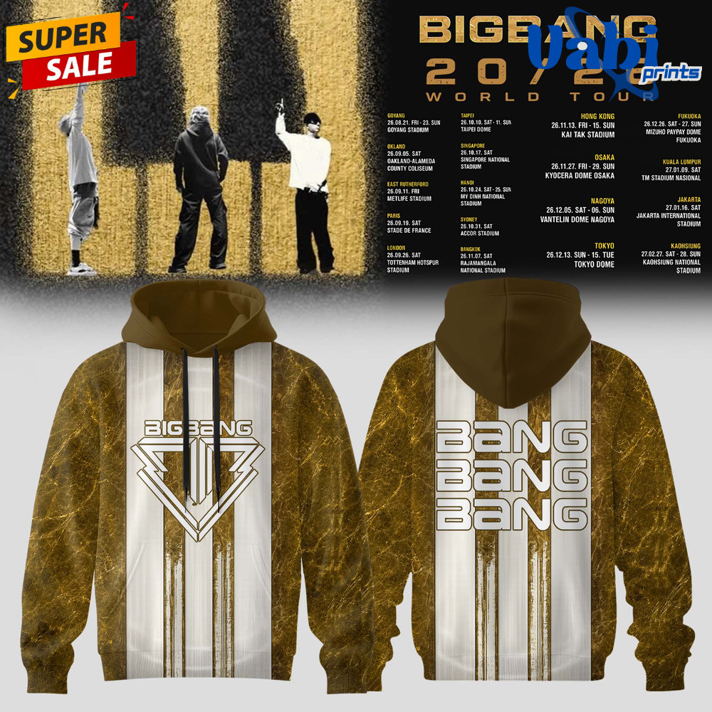 BIGBANG 2026 WORLD TOUR Limited Edition Hoodie BIGBANG 2026 WORLD TOUR Limited Edition Hoodie