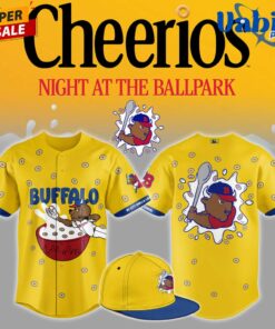 Buffalo Bisons Cherrios Night At The Ballpark Limited Edition Baseball Jersey