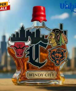 Chicago Teams Limited Edition City Whiskey Bottle 5