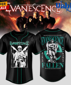 Evanescence 2026 World Tour Sanctuary Exclusive Baseball Jersey