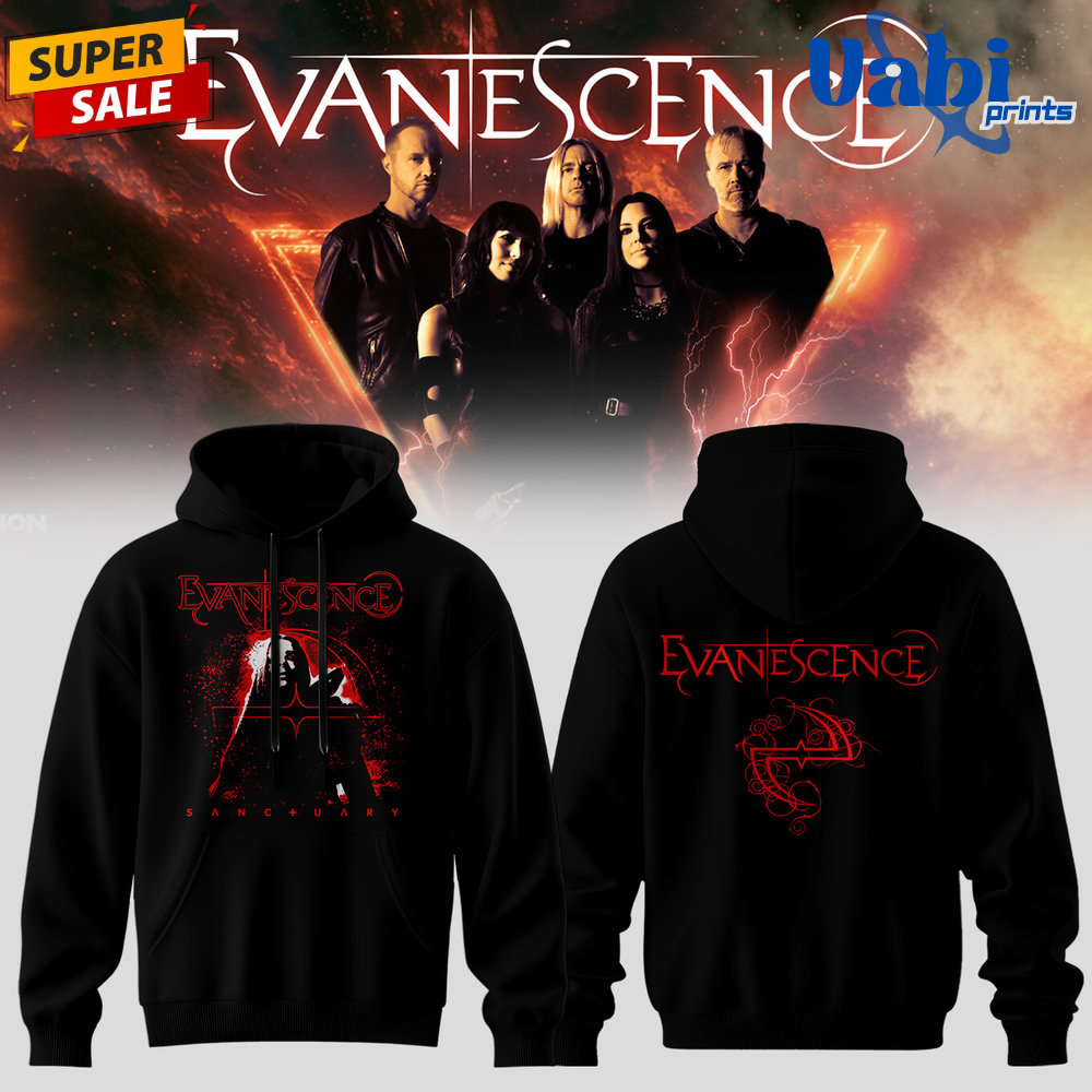 Evanescence 2026 World Tour Sanctuary Limited Edition Hoodie Evanescence 2026 World Tour Sanctuary Limited Edition Hoodie