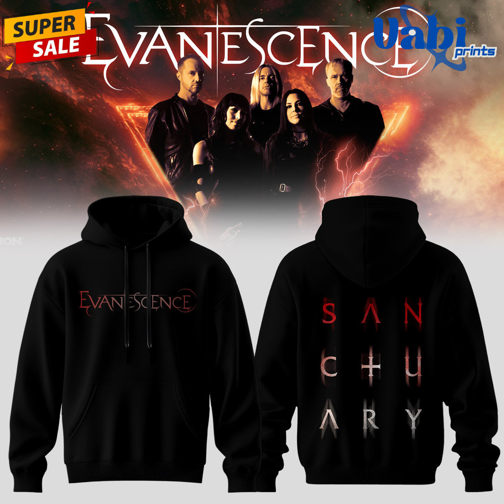 Evanescence 2026 World Tour Sanctuary Limited Edition Hoodie Evanescence 2026 World Tour Sanctuary Limited Edition Hoodie