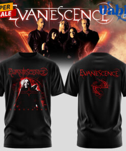 Evanescence 2026 World Tour Sanctuary Limited T-Shirt Evanescence 2026 World Tour Sanctuary Limited T-Shirt