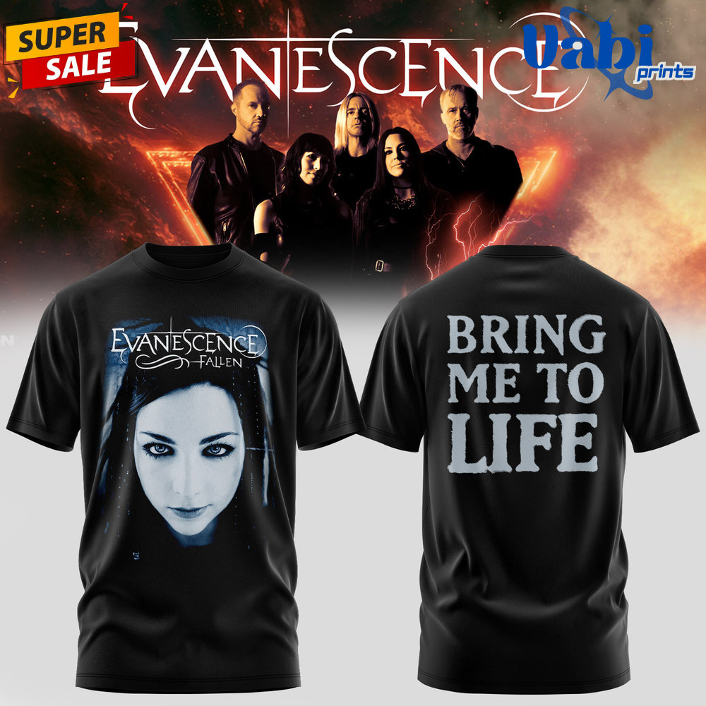 Evanescence 2026 World Tour Sanctuary Limited T-Shirt Evanescence 2026 World Tour Sanctuary Limited T-Shirt