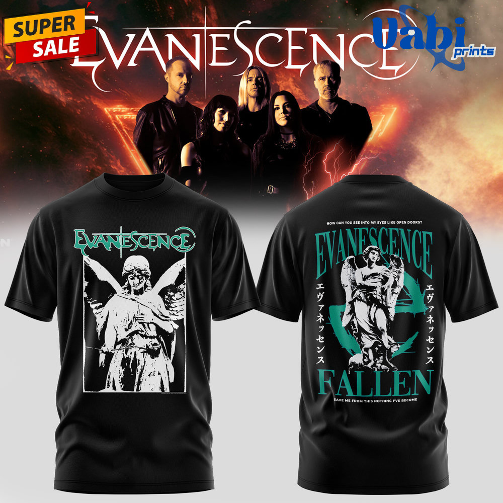 Evanescence 2026 World Tour Sanctuary Limited T-Shirt Evanescence 2026 World Tour Sanctuary Limited T-Shirt